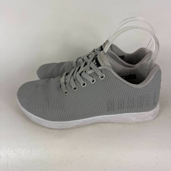 NOBULL Outwork Running Sneakers Women's 7 Arctic Gray Low Top Training Shoes - Picture 5 of 10